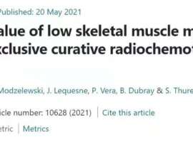 肿瘤患者预后的“秘密武器”：肌肉的力量